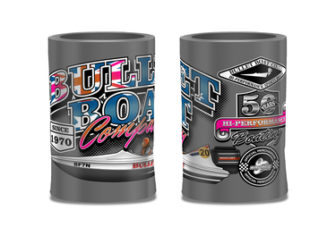 Bullet Boats 50th Anniversary Stubbie